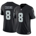 Men's Las Vegas Raiders #8 Kirk Cousins Black 2026 F.U.S.E. Vapor Untouchable Limited Stitched Football Jersey