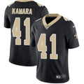 Men's New Orleans Saints #41 Alvin Kamara Black Vapor Untouchable Limited Stitched NFL Jersey