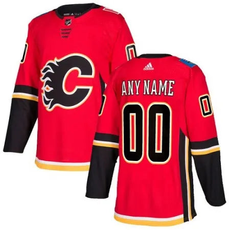 Men's
Calgary Flames Personalized Authentic Red Home Stitched NHL Jersey