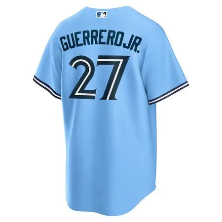Men's Toronto Blue Jays #27 Vladimir Guerrero Jr.
Powder Blue Alternate Replica Player Jersey