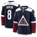 Men's Colorado Avalanche #8 Cale Makar Navy Alternate Premium Jersey