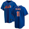 Men's New York Mets Nike #11 Jorge Polanco Royal Home Replica Jersey