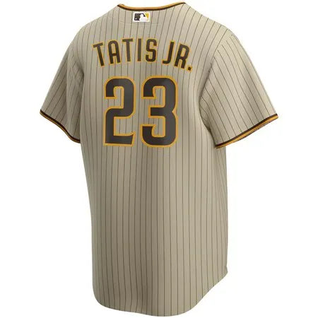 Men's San Diego Padres #23 Fernando Tatis Jr.
Tan Alternate Replica Player Jersey