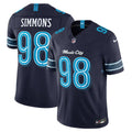 Men's Tennessee Titans #98 Jeffery Simmons Navy 2026 Rivalries Collection Vapor F.U.S.E. Limited Jersey