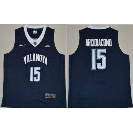 Villanova Wildcats #15 Ryan Arcidiacono Navy Blue Basketball Stitched NCAA Jersey