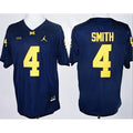 Wolverines #4 De'Veon Smith Navy Blue
Stitched NCAA Jersey
