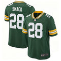 Youth Green Bay Packers #28 Trey Smack Green 2026 NFL Draft Vapor Limited Jersey