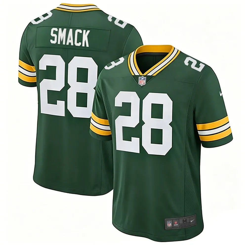 Men's Green Bay Packers #28 Trey Smack Green 2026 NFL Draft Vapor Limited Jersey