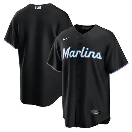 Men's Miami Marlins
Black Alternate Replica 2.0 Jersey