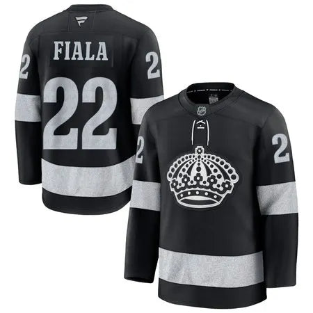 Men's Los Angeles Kings #22 Kevin Fiala
Black Alternate Premium Jersey