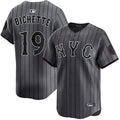 Men's New York Mets #19 Bo Bichette Gray City Connect Limited Jersey