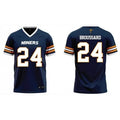 Men's UTEP Custom Navy Stitched Football Jersey CWYK