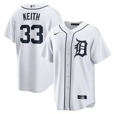 Men's Detroit Tigers #33 Colt Keith
White Home Replica Jersey