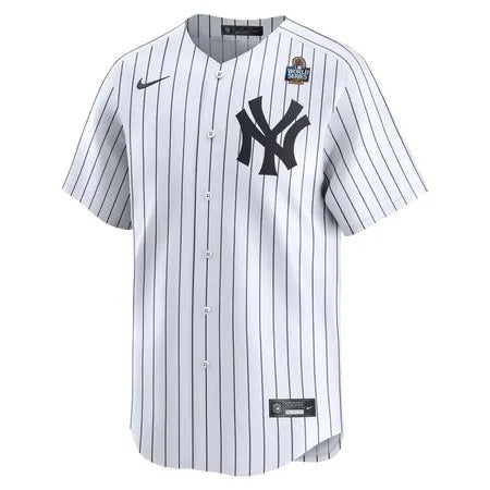 Men's New York Yankees #99 Aaron Judge
White 2024 World Series Home Limited Player Jersey
