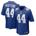 Youth New York Giants #44 Cam Skattebo Blue Game Player Jersey